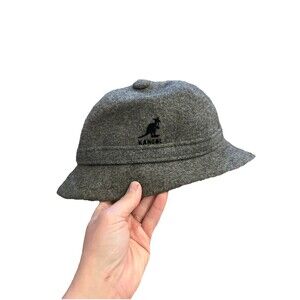 Men's Kangol Grey Wool Lahinch Hat